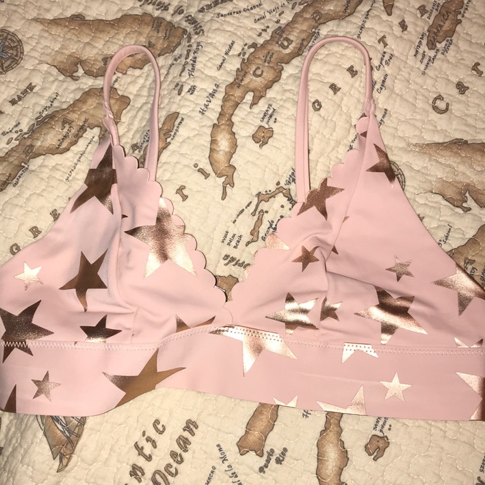 Pink bralette